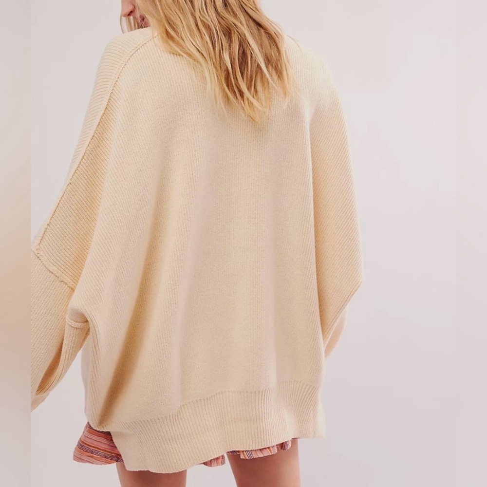 Free People Easy Street Tunic Creme - Picture 3 of 7